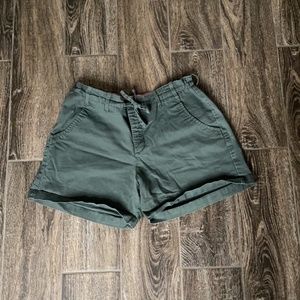 Green "Khaki" Shorts